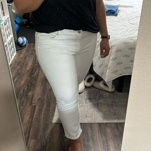 LAST CHANCE - Off white ankle jeans
